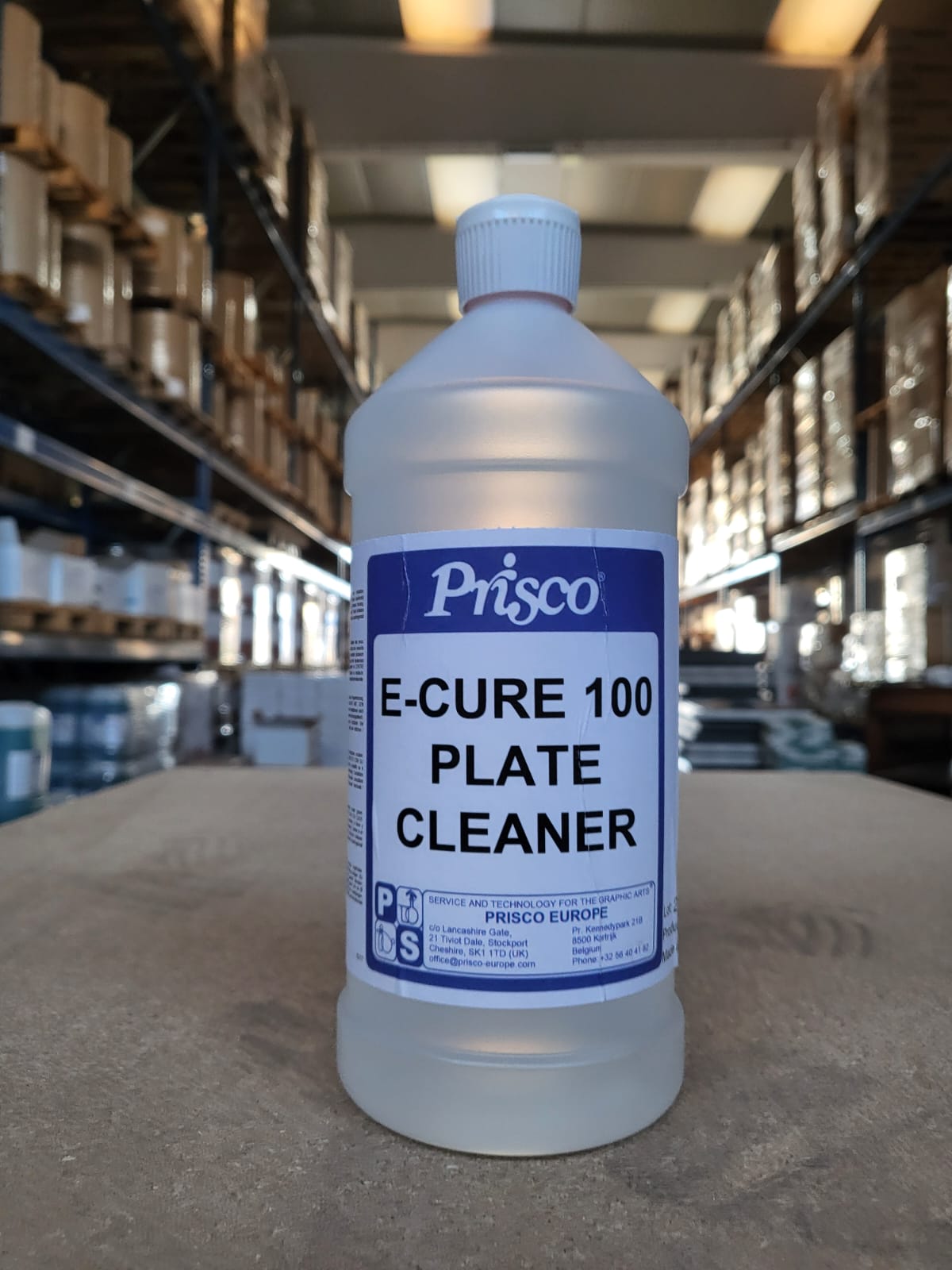 E-cure 100 plate cleaner